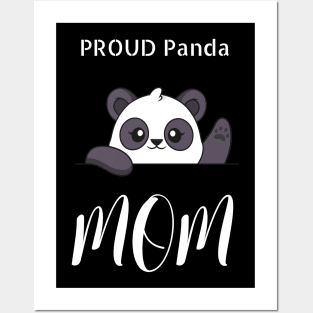 Proud Panda Mom Posters and Art